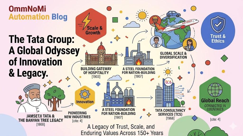 A Story of Building India - The Tata Group - Cover Image